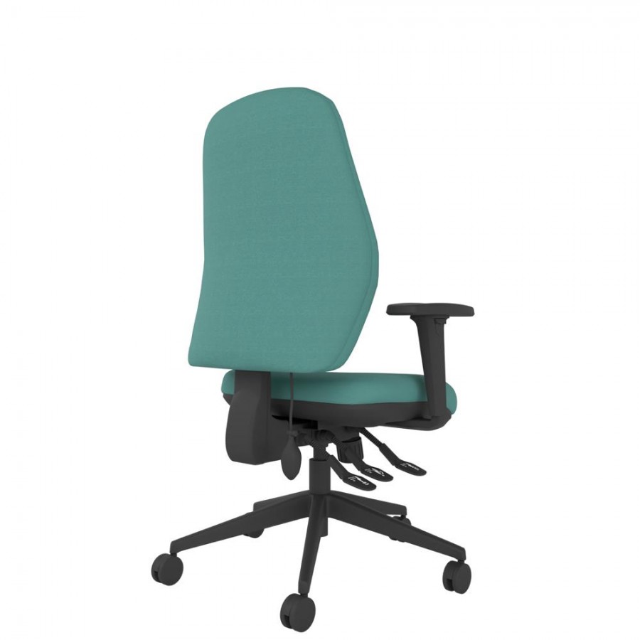 Upholstered High Back With Medium Seat